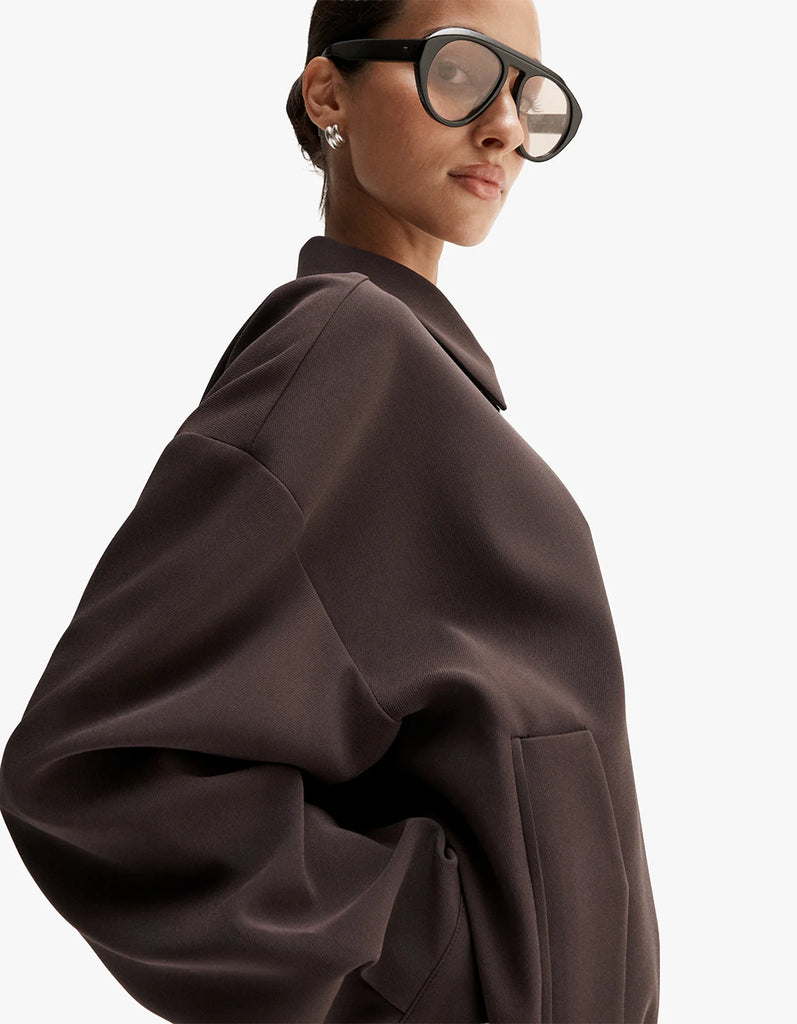 Elka-Parker Jacket- Chocolate
