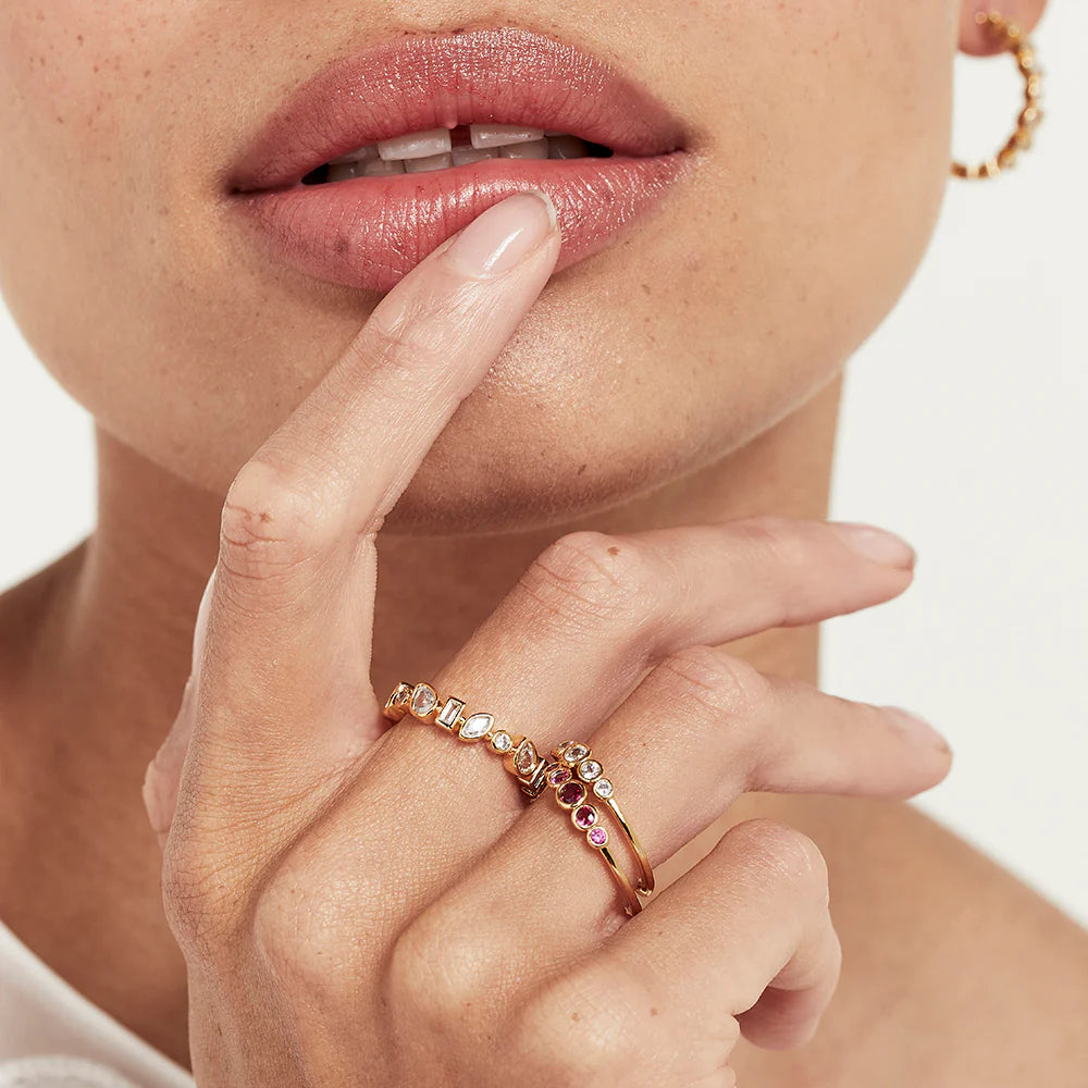 Jolie & Deen - Mathilde Ring - Pink