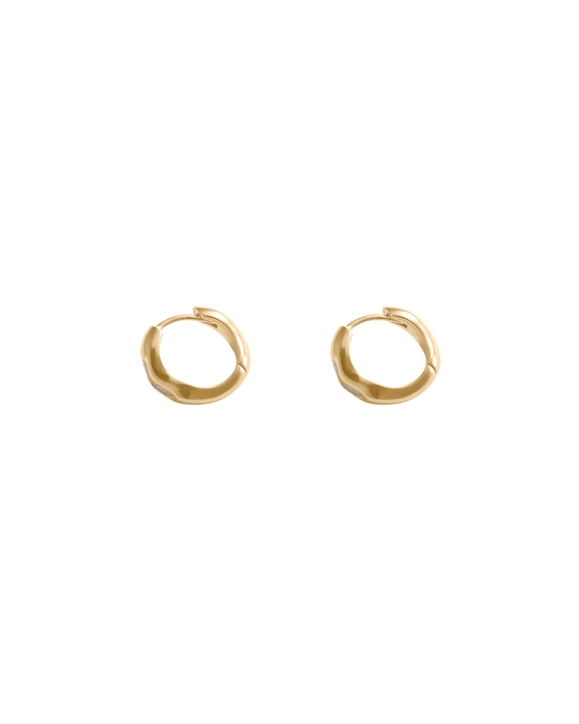 Kirsten Ash - Place Hoops - 18K Gold Plated Set earrings