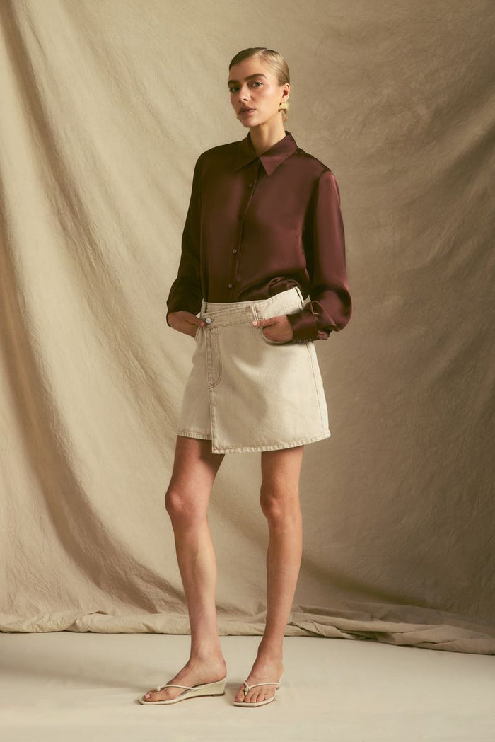 Viktoria & Woods- Silverado Skirt- Limestone