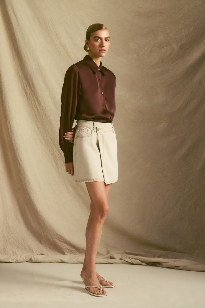 Viktoria & Woods- Silverado Skirt- Limestone