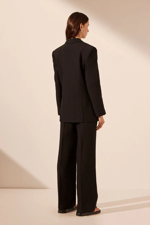 Shona Joy - Irena Oversized Tailored Blazer - Black