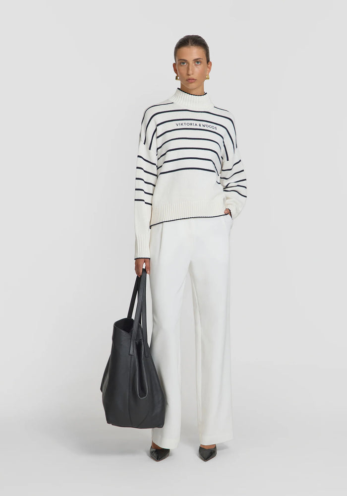 Viktora & Woods- Remedy Knit- Ivory