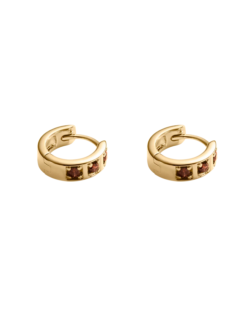Kirstin Ash - Renewal Huggies - (18K Gold Plated)
