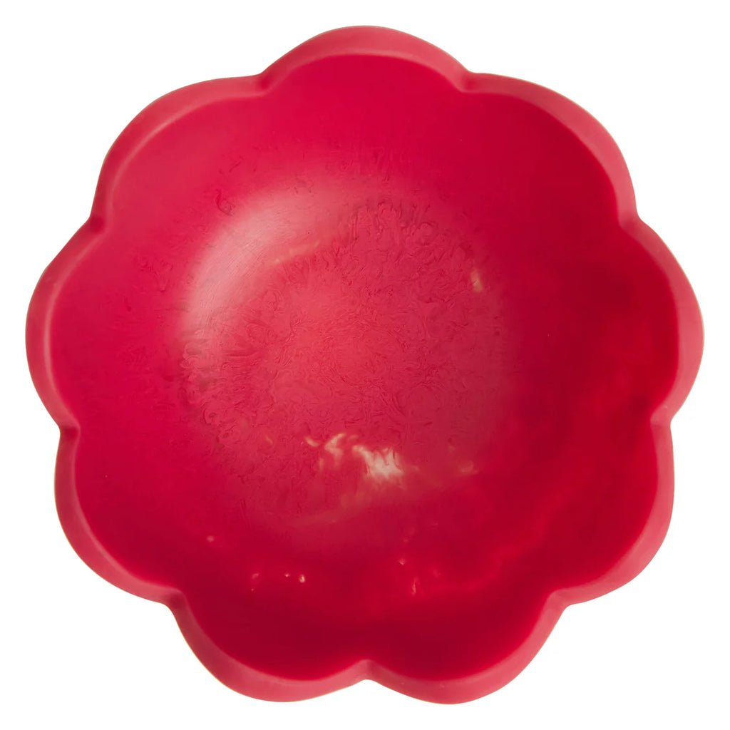 Sage x Clare - Petal Bowl - Raspberry
