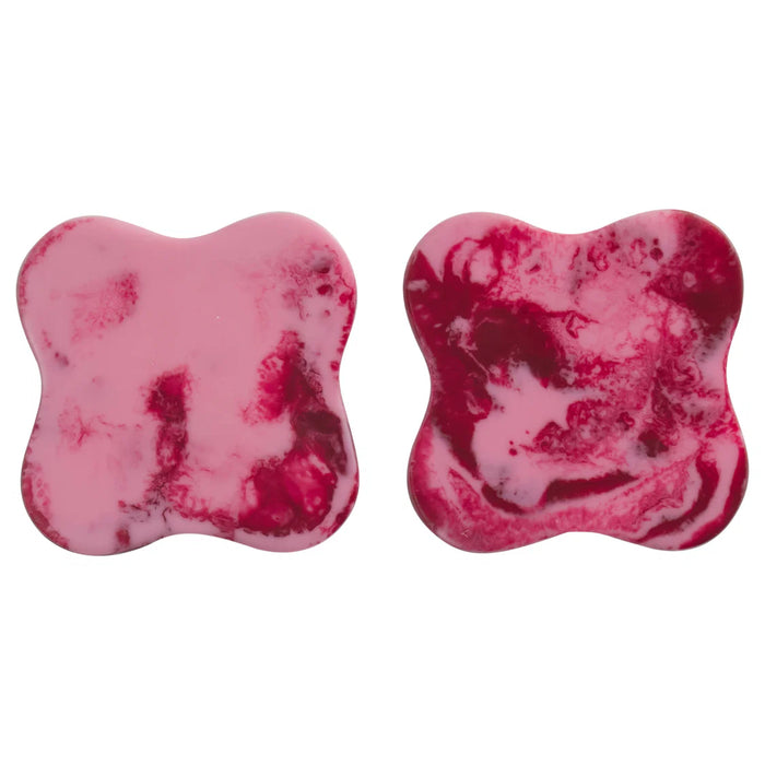 Sage x Clare - Malorie Coaster Set of 2 - Crimson