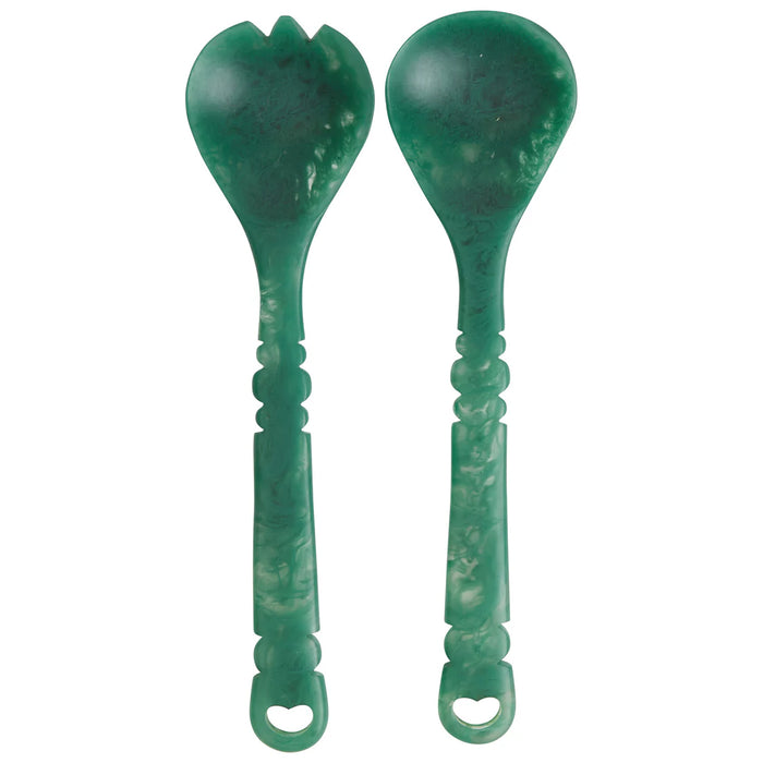 Sage x Clare - Wilkie Salad Servers - Forest