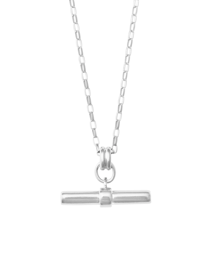 Kirstin Ash - Roam T-Bar Necklace -Sterling Silver