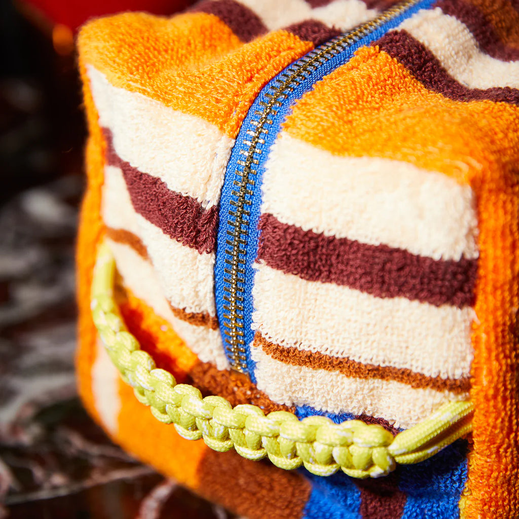 Sage x Clare - Nicolette Terry Pouch - Russet Small