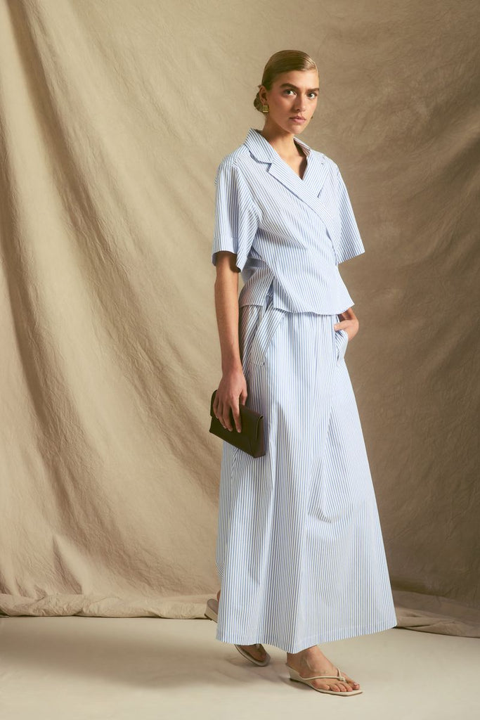 Viktoria & Woods- Zion Shirt- Maiden Stripe