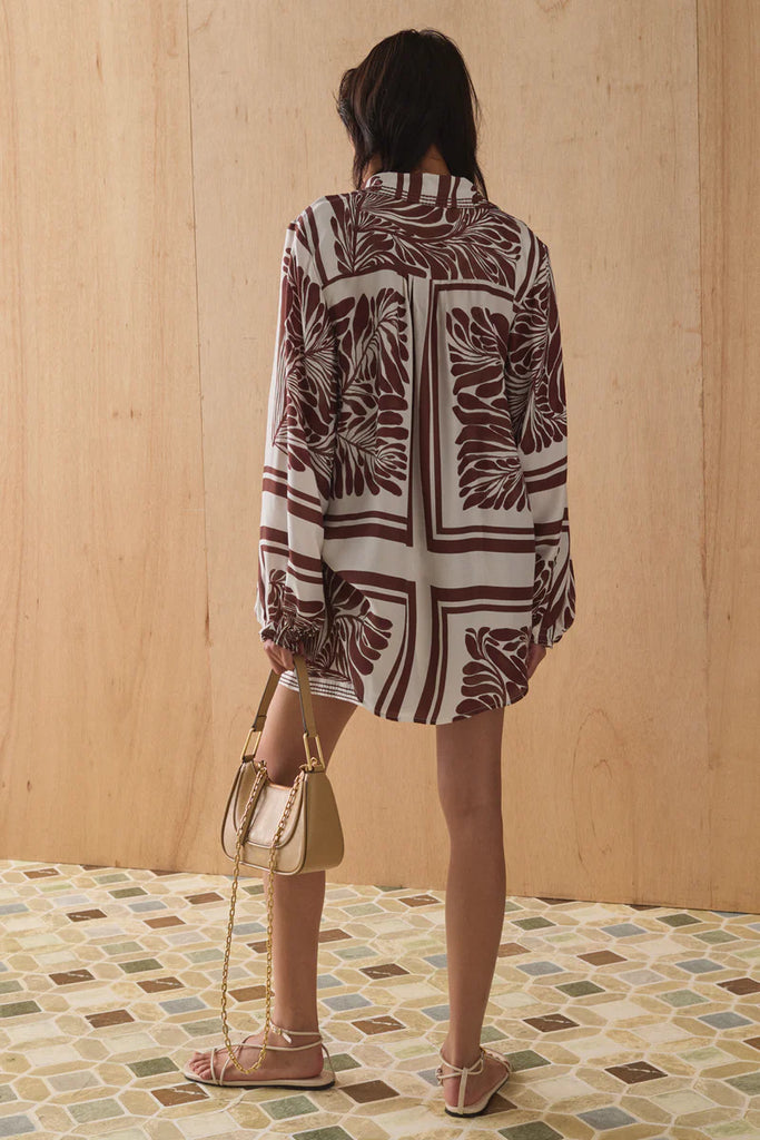 Sancia- The Sabrina Shirt- Lucena Print