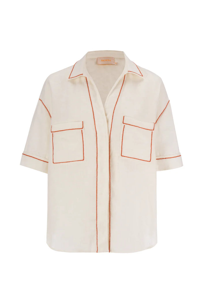 Sancia - The Lydian Shirt - White Haven