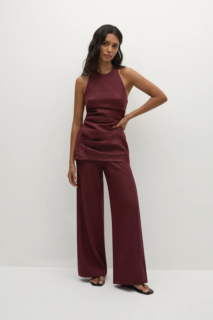 Faithfull The Brand - Syna Pant - Bordeaux