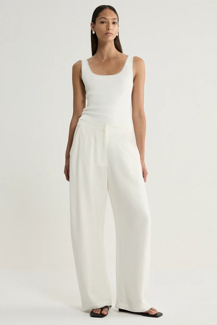 Elka - Tori Pant - White