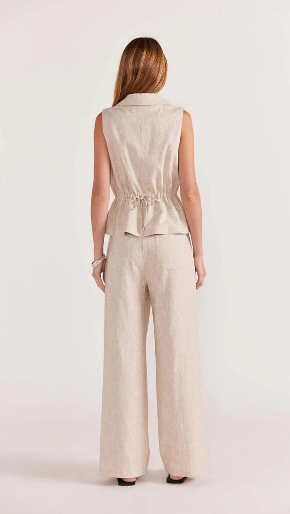 Staple - Avery Vest - Natural Marle