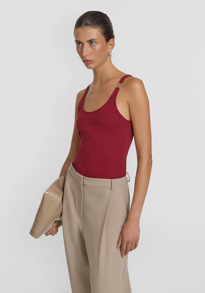 Viktoria & Woods - Victor Tank - Dark Sherry