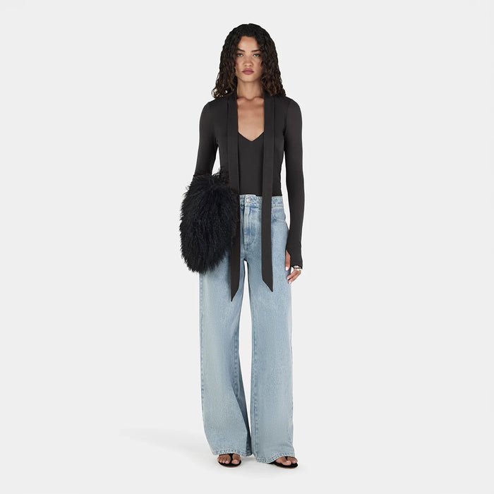 Hansen & Gretel- Vinny Wool Long Sleeve- Charcoal