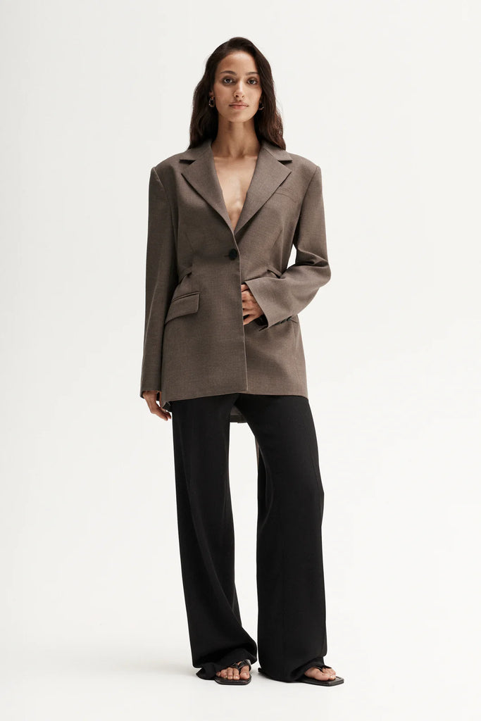 Elka- Wesley Blazer- Chocolate