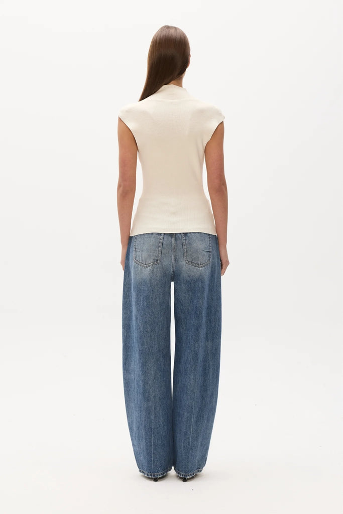 Bayse- Zelia Top- Ivory