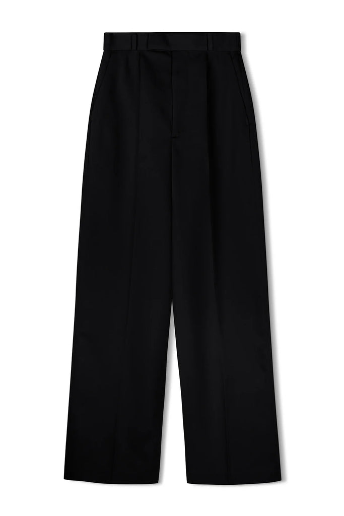 Zulu & Zephyr - Black Recycled Tailored Pant - Black