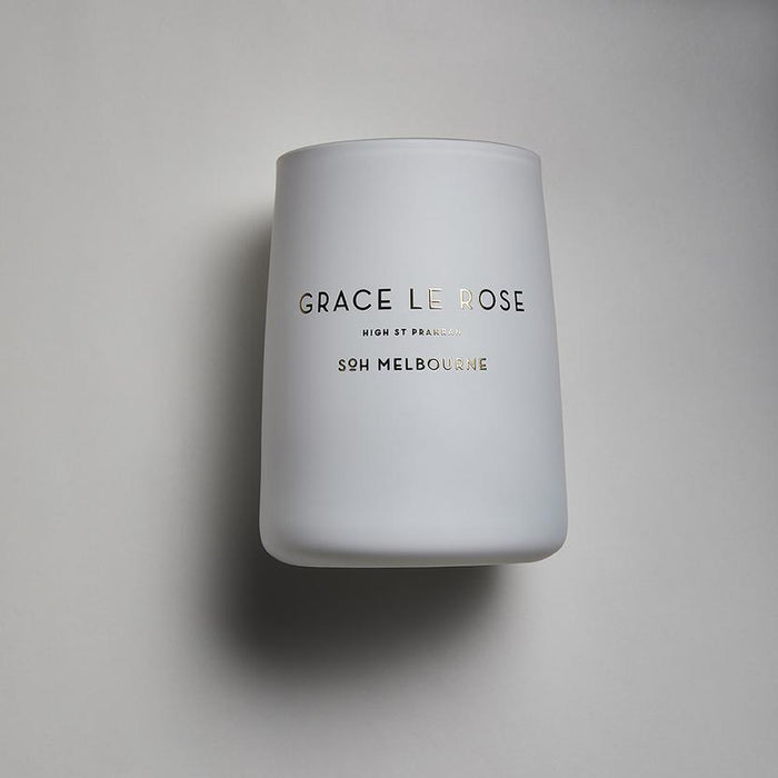 SOH Melbourne - Grace Le Rose - White Matte Glass