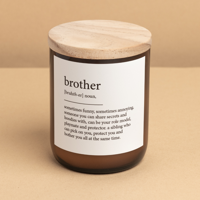 The Commonfolk collective- Dictionary candle- Brother