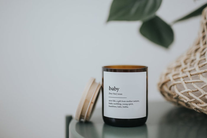 The Commonfolk Collective - Dictionary Meaning Soy  Candle - Baby