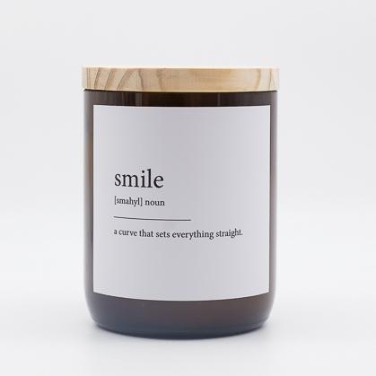 The Commonfolk Collective - Dictionary Meaning Soy Candle - Smile - Hudson Valley
