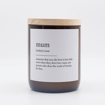 The Commonfolk Collective - Dictionary Meaning Soy Candle - Mum - Hudson Valley
