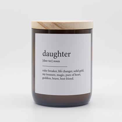 The Commonfolk Collective - Dictionary Meaning Soy  Candle - Daughter