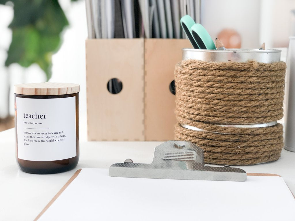 The Commonfolk Collective - Dictionary Meaning Soy  Candle - Teacher
