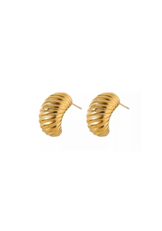 Porter - Wave Croissant Earrings