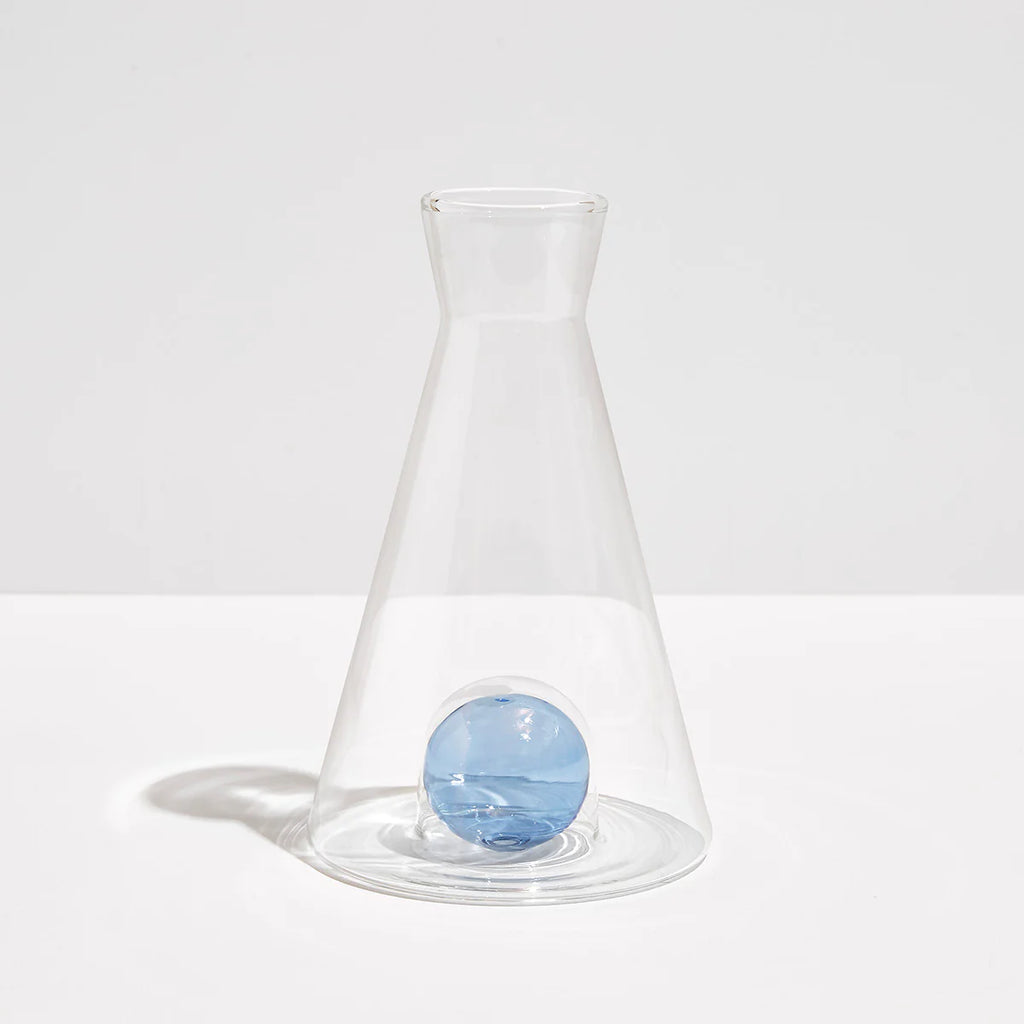 Fazeek - Vice Versa Carafe - Clear & Blue