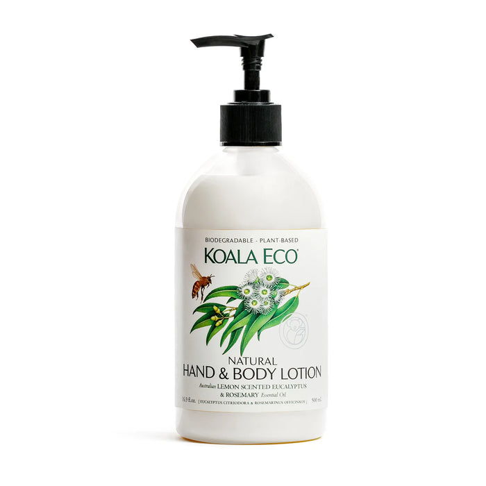 Koala Eco- Lemon Eucalyptus and Rosemary- Hand and Body Lotion-500ml