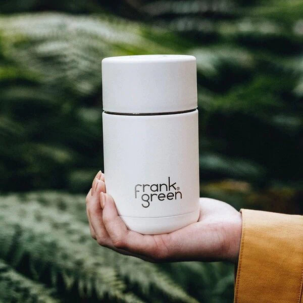 Frank Green - 10oz Reusable Cup with Push Button- Cloud